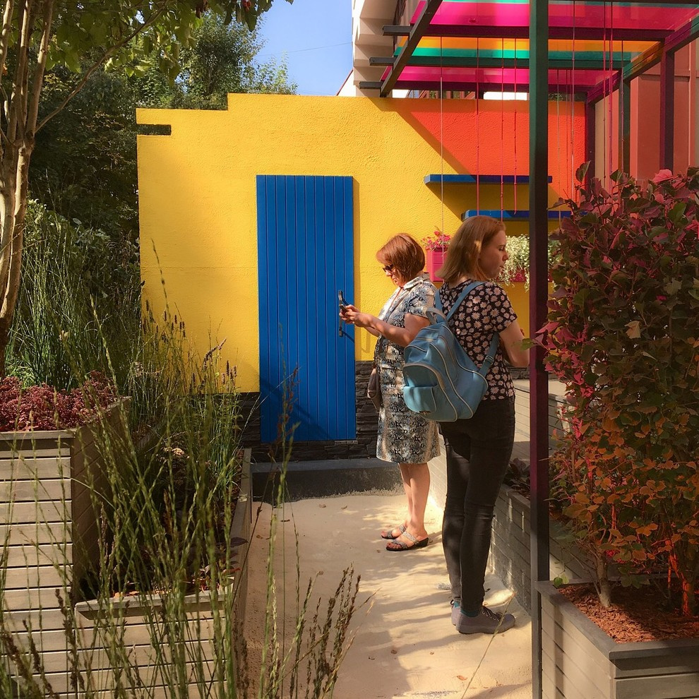 Внутренний дворик. Номинация Малый сад "Цветочный джем"