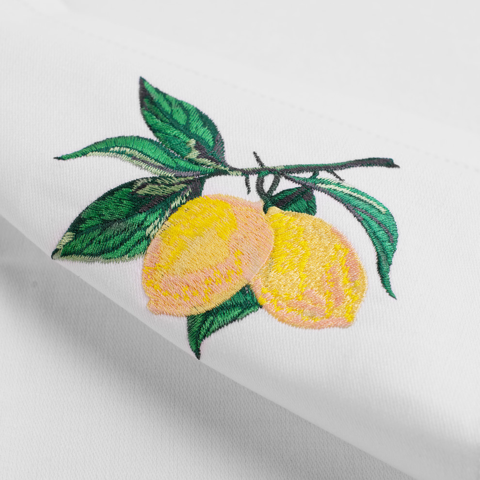 Вышивка на кухонных полотенцах