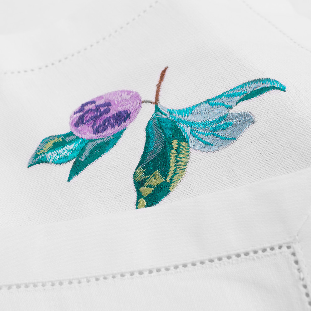 Вышивка на кухонных полотенцах