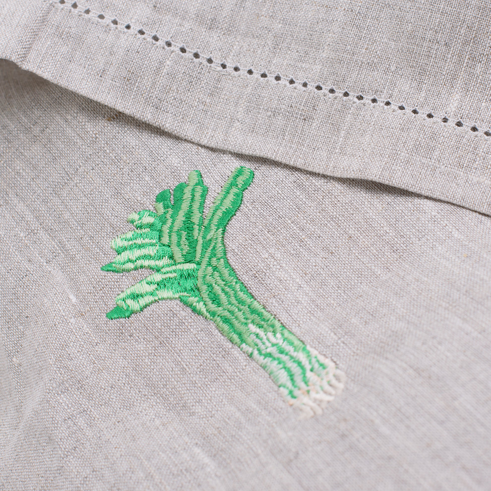 Вышивка на кухонных полотенцах