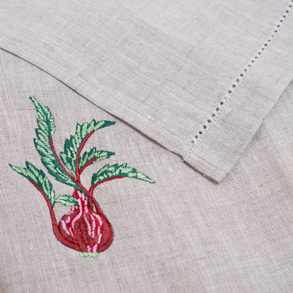 Вышивка на кухонных полотенцах