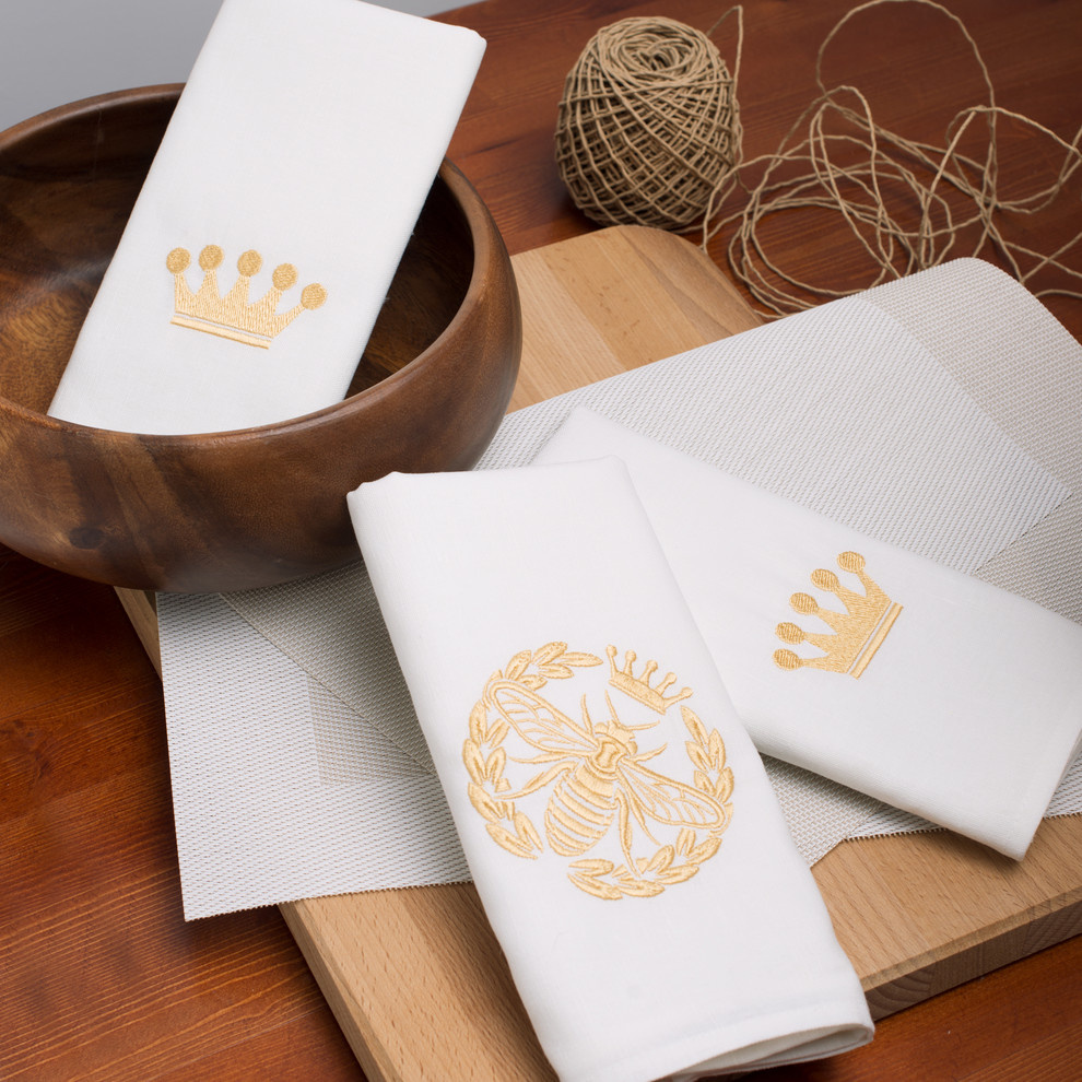 Вышивка на кухонных полотенцах