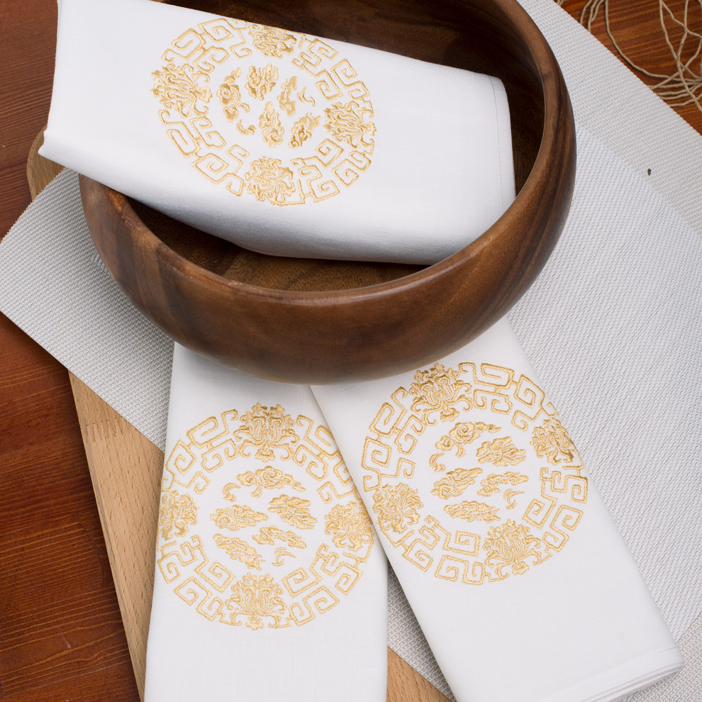 Вышивка на кухонных полотенцах