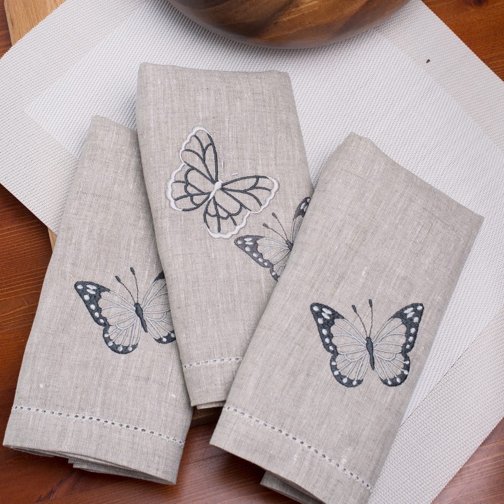 Вышивка на кухонных полотенцах