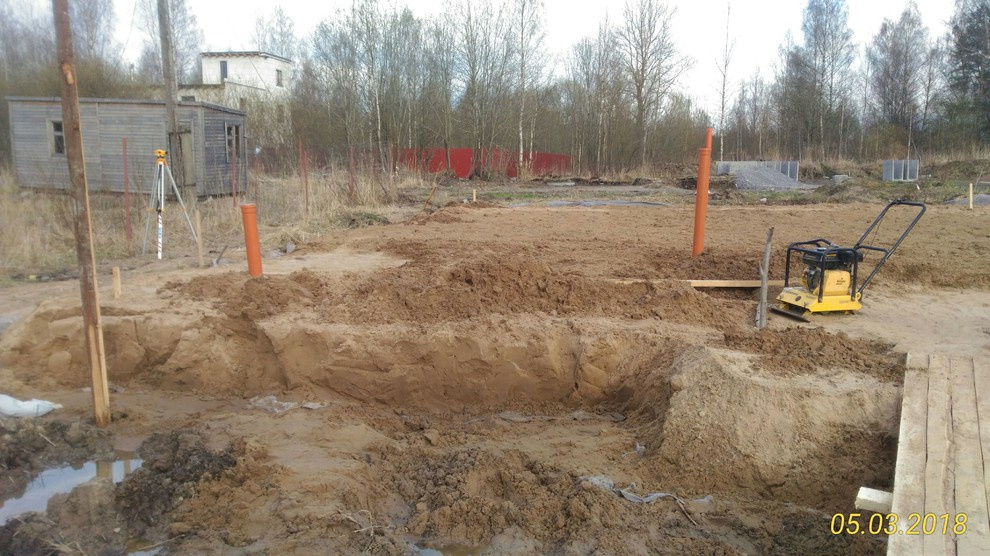 Павловск Глинка фундамент
