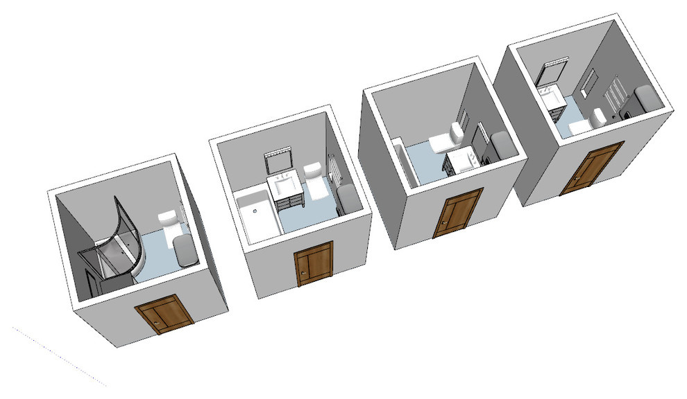 Примеры расстановок мебели