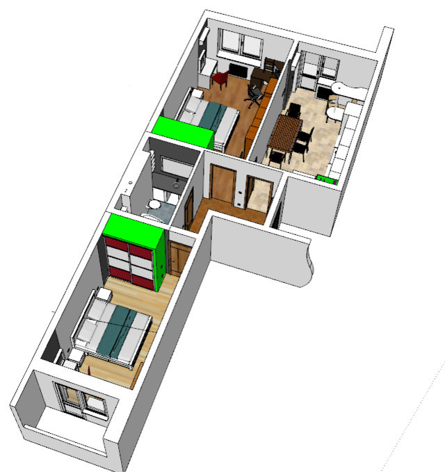 Обложка проекта: Примеры расстановок мебели
