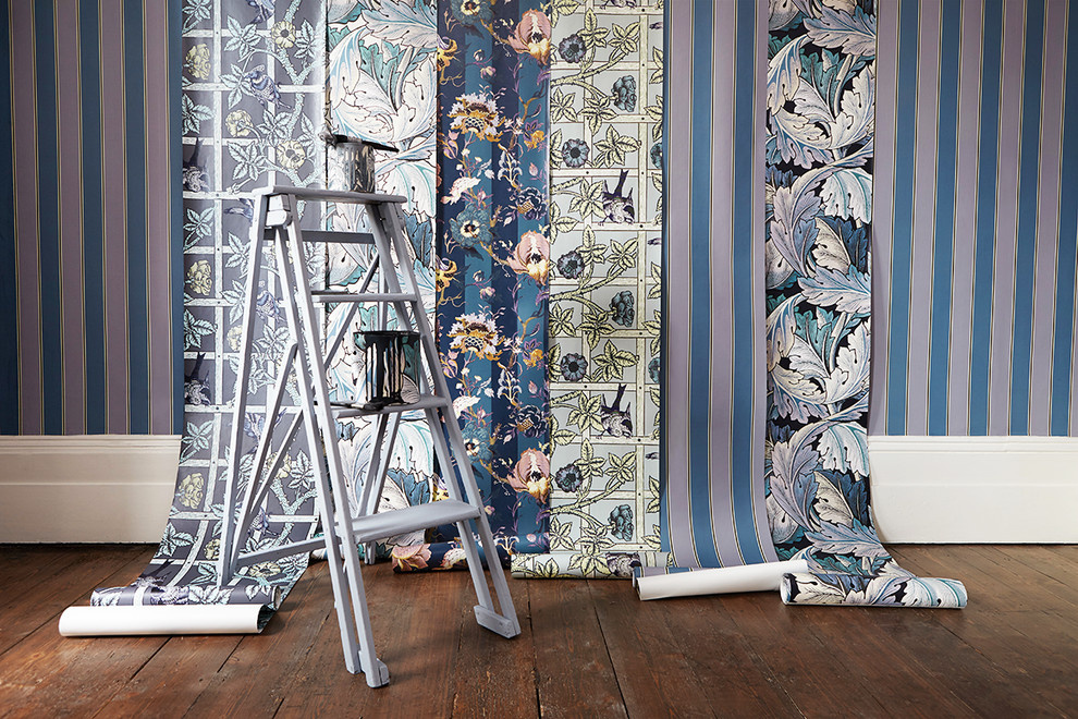 Обложка проекта: Поклейка обоев 100 руб/м2