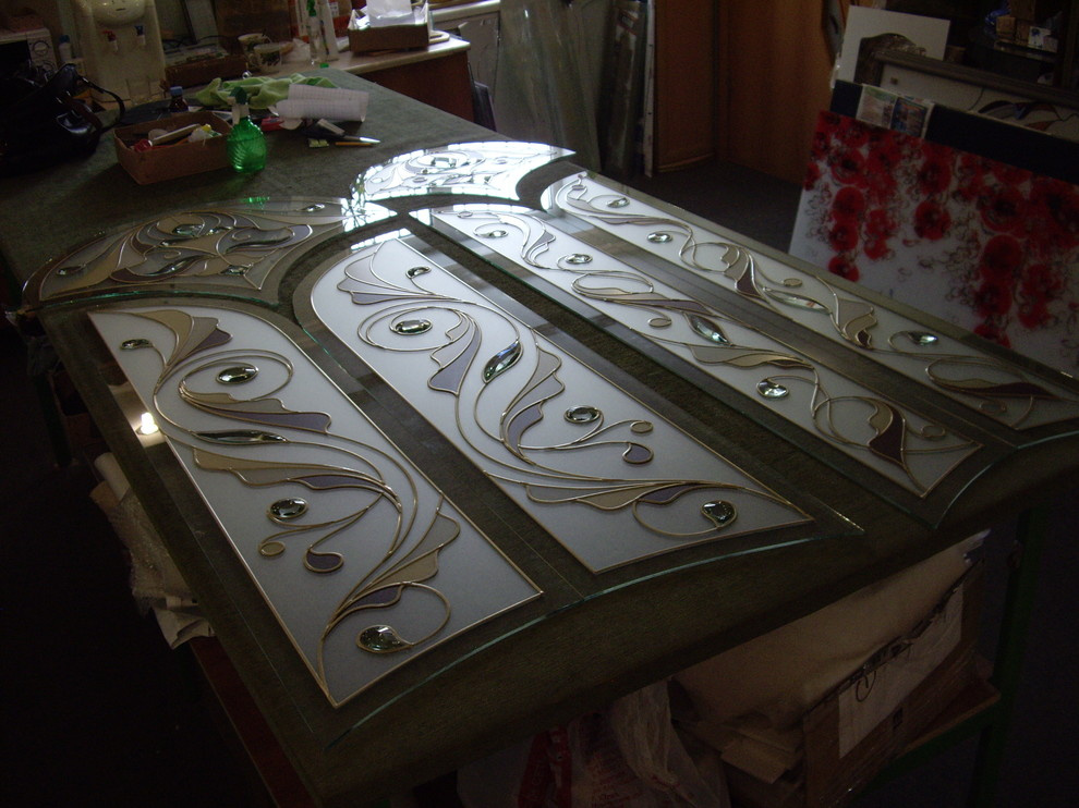 Витраж в межкомнатную дверь