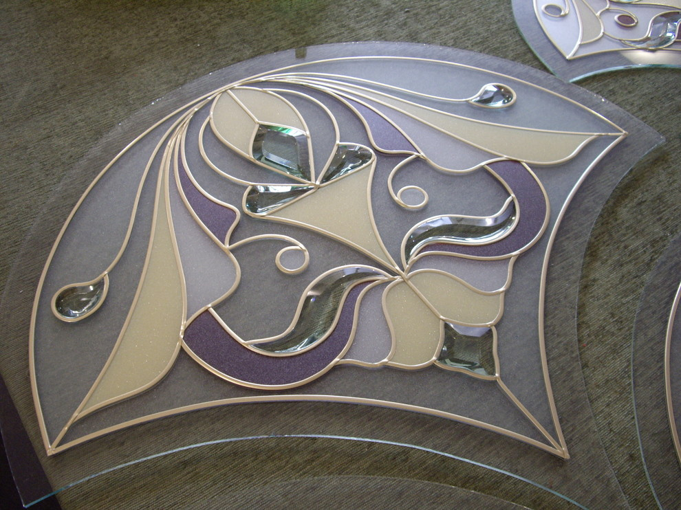 Обложка проекта: Витраж в межкомнатную дверь