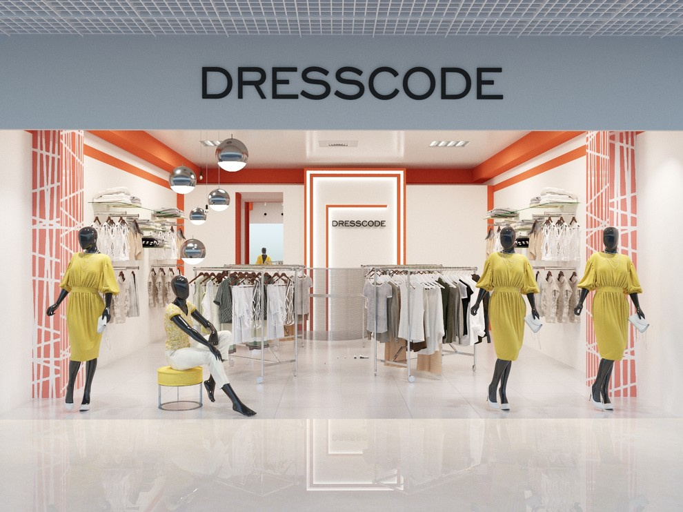 проект салона женской одежды