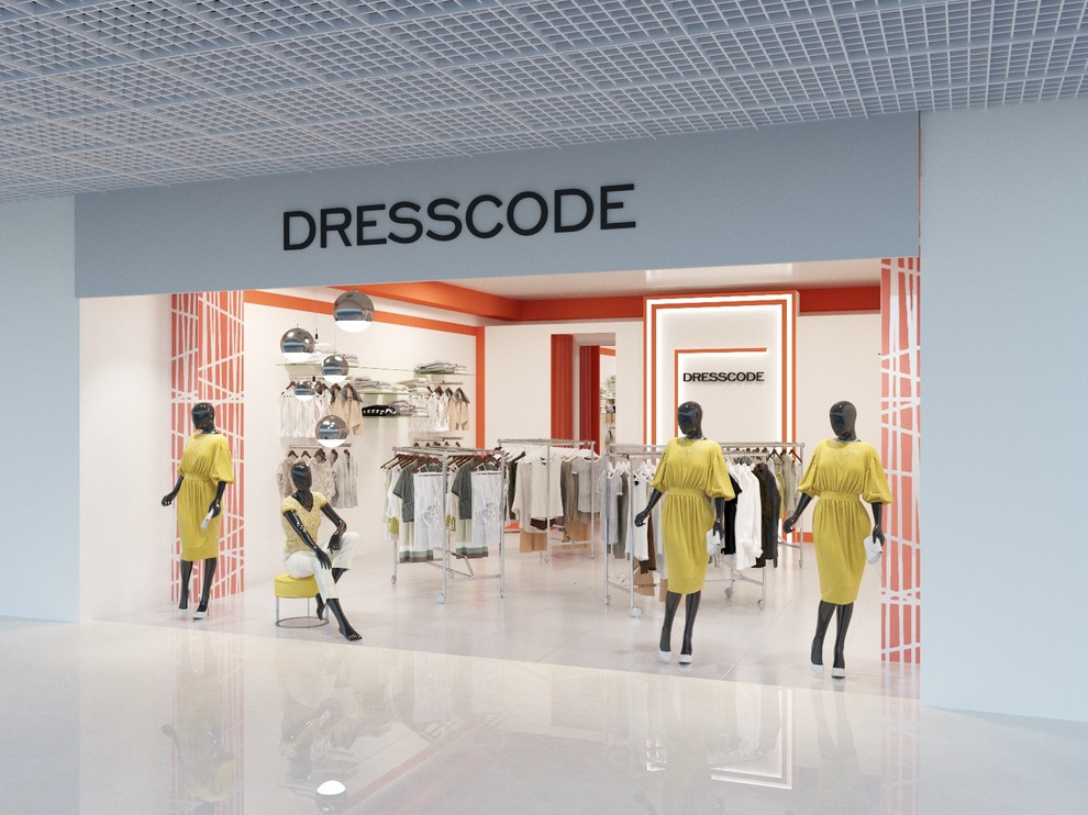 проект салона женской одежды