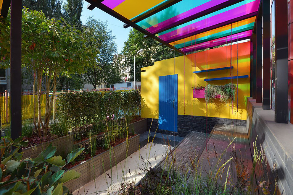 Внутренний дворик. Номинация Малый сад "Цветочный джем"