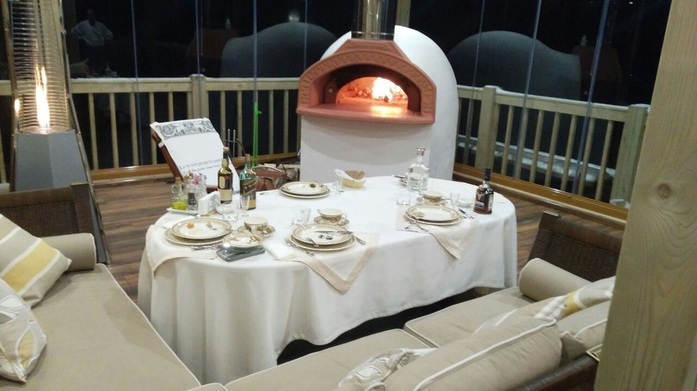 Домашние помпейские печи в домах и в на улице