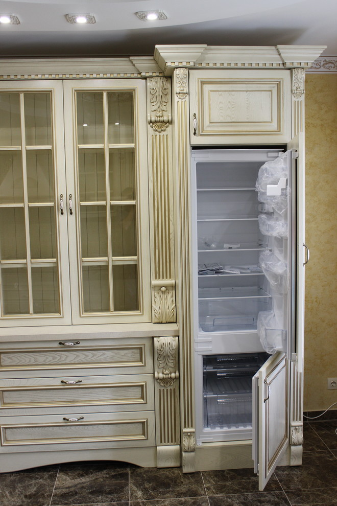 Кухня из массива дерева