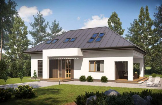 Дом 195 м2 в Современном стиле