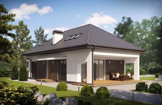 Дом 195 м2 в Современном стиле