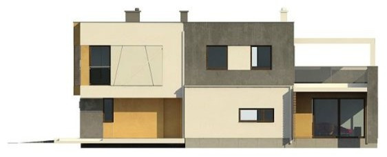 Дом 190м2 в Конструктивистском стиле