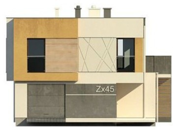 Дом 190м2 в Конструктивистском стиле