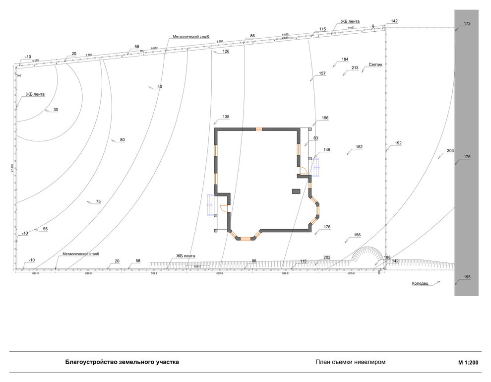 Проект благоустройтва земельного участка