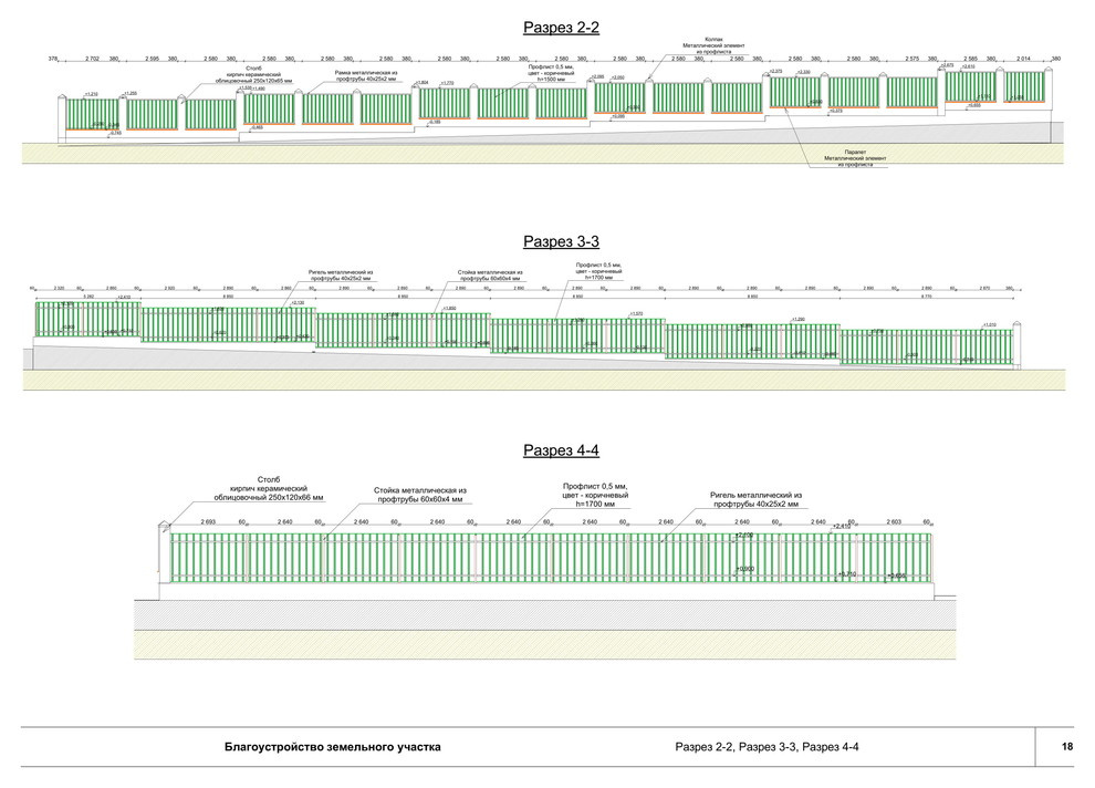 Проект благоустройтва земельного участка