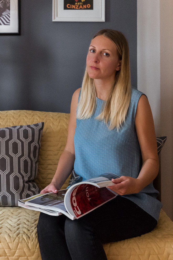 Яркая квартира-студия по проекту Аллы Сеничевой