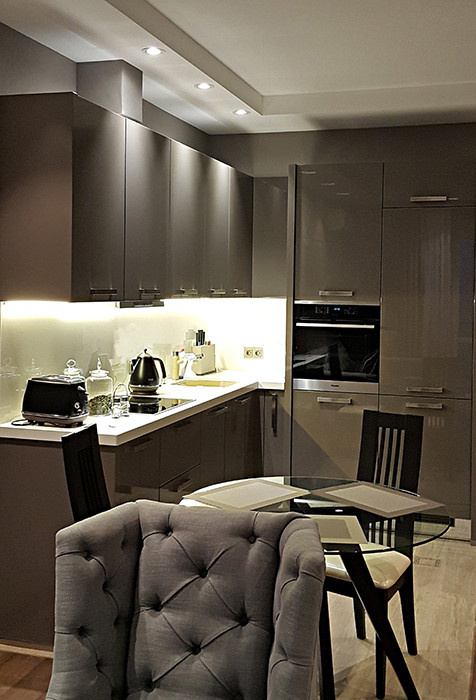 Кухня в гостиной