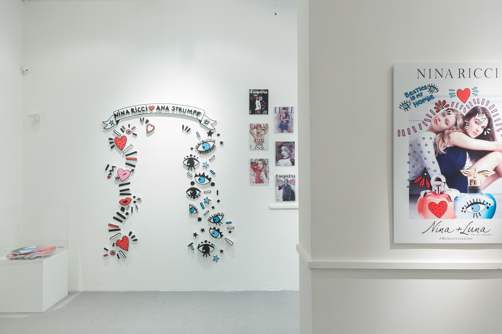 Выставка Nina Ricci, декоратор Саяна Максанова