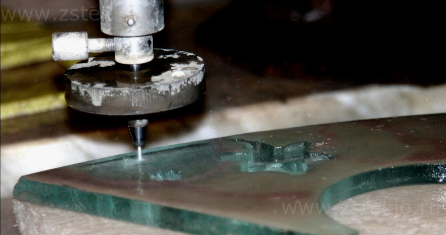 Вырезать в стекло