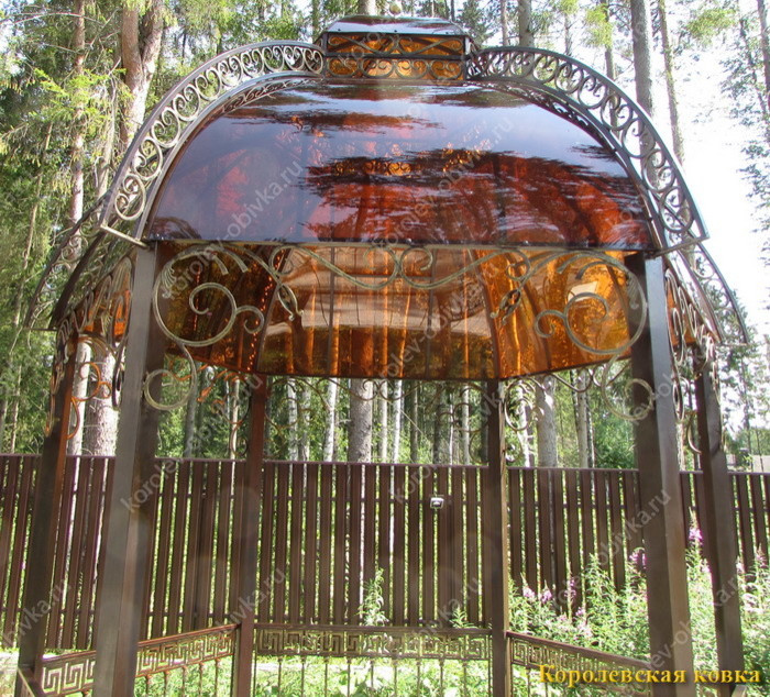 Обложка проекта: Кованая беседка в сад