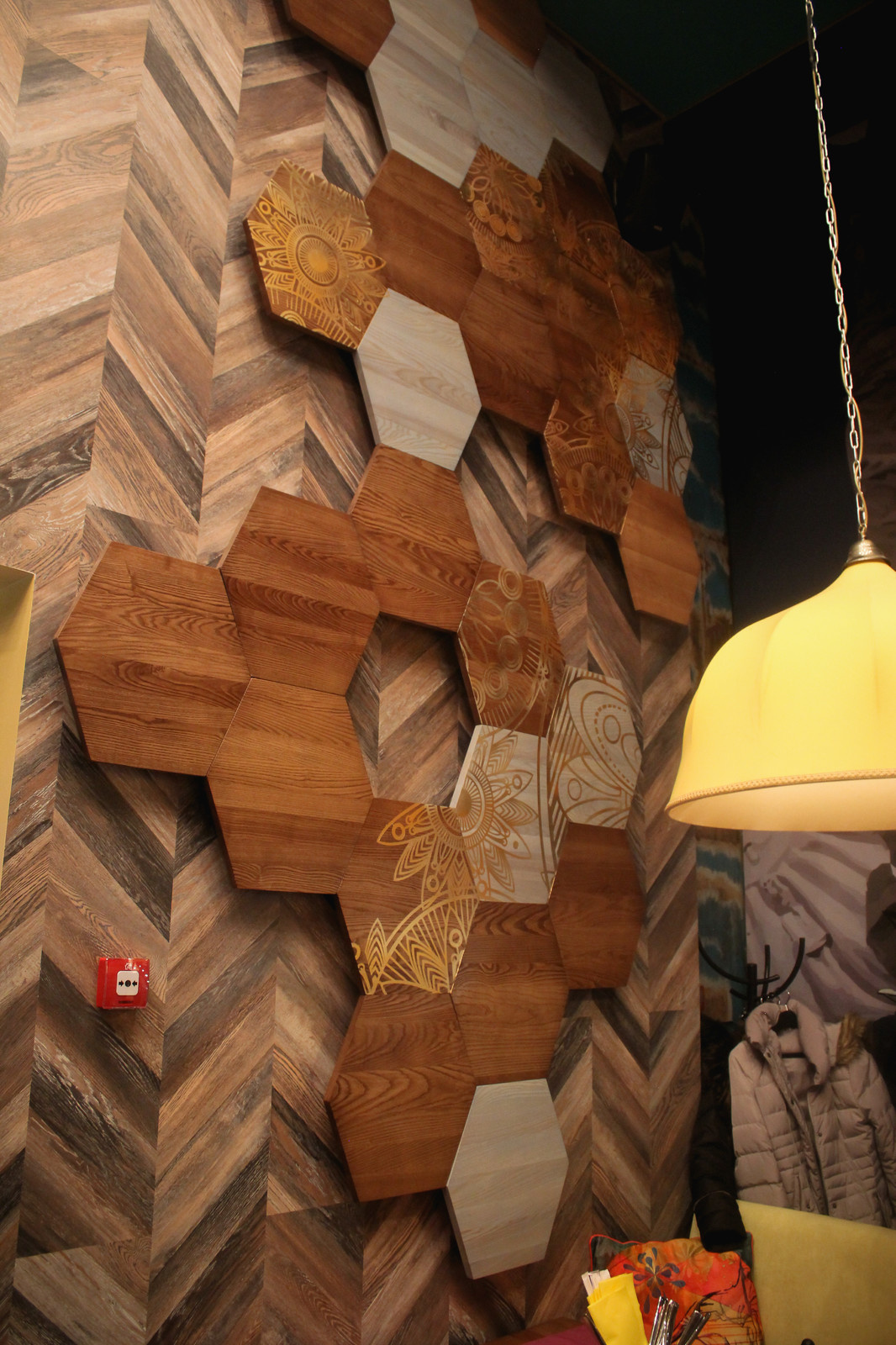Interior design of the restaurant Shikary, Ekaterinburg