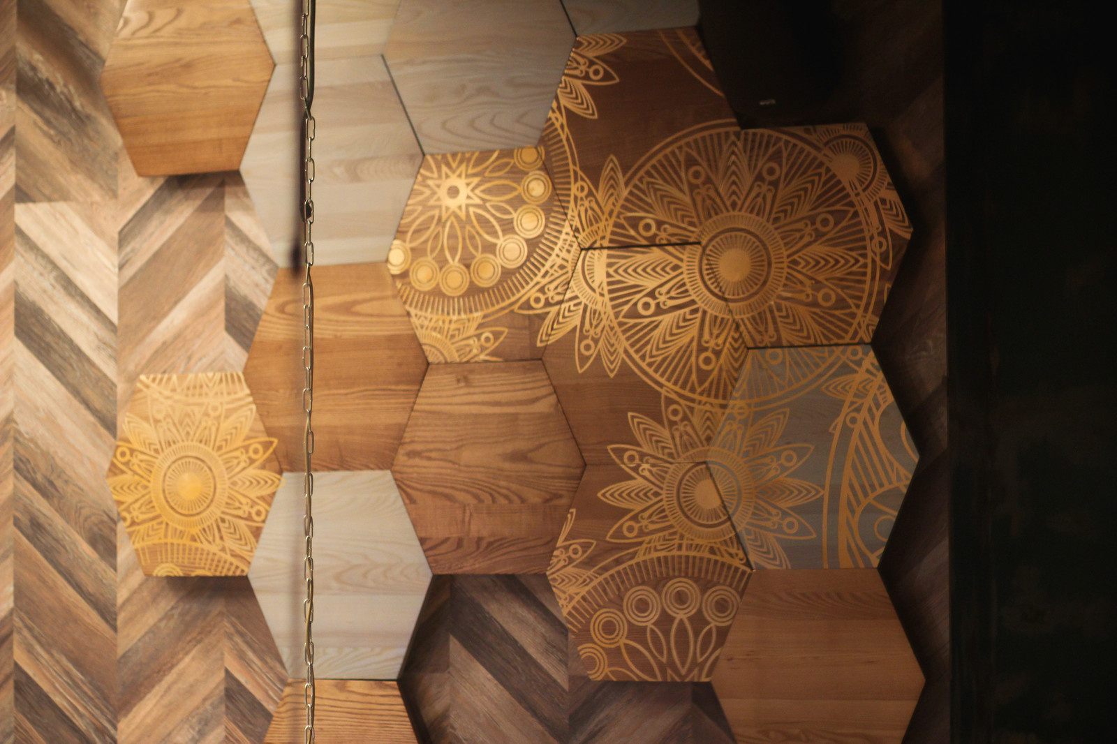 Interior design of the restaurant Shikary, Ekaterinburg