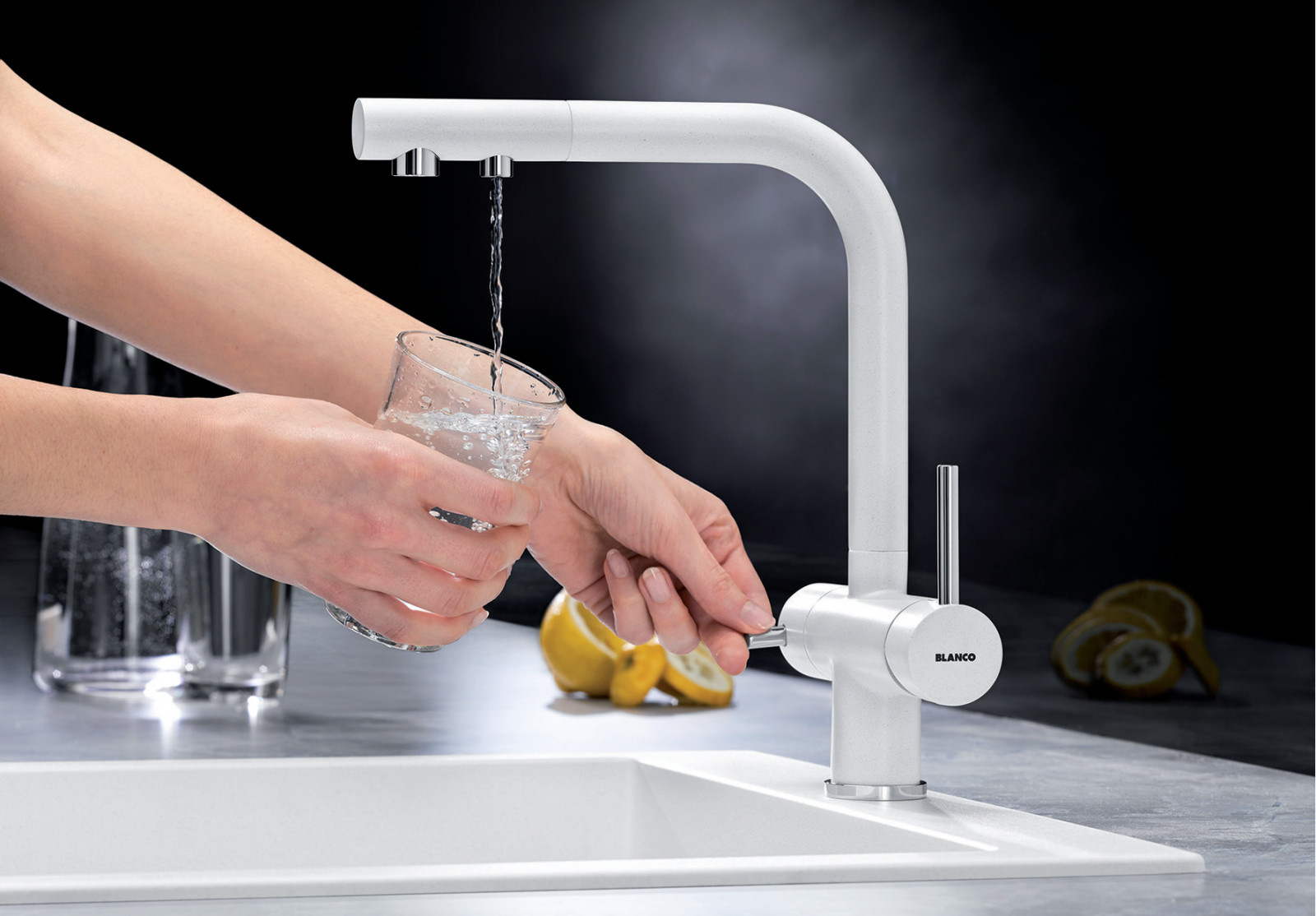 BLANCO FONTAS II в цветах SILGRANIT