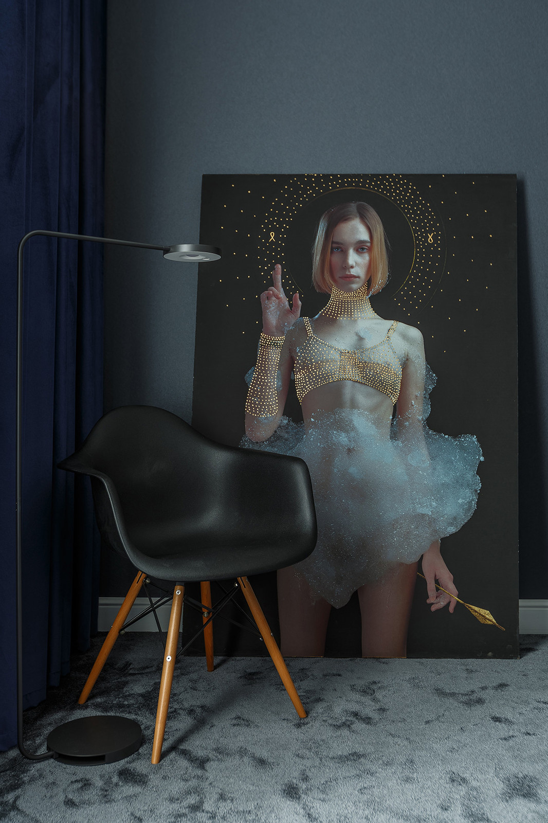 Лофт с готическими акцентами