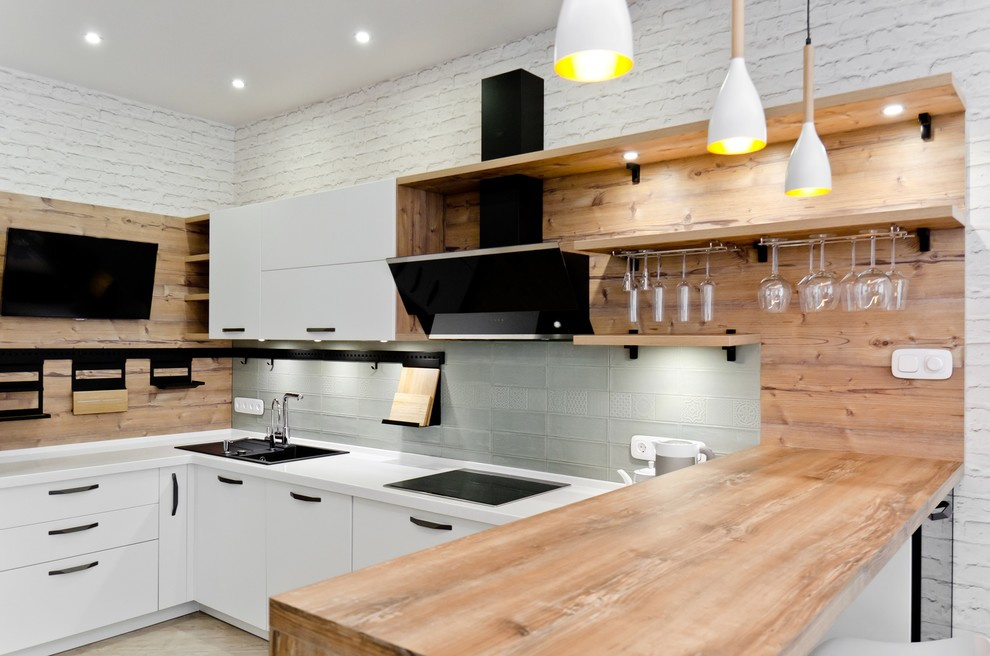 Лофт - светлый, комфортный.