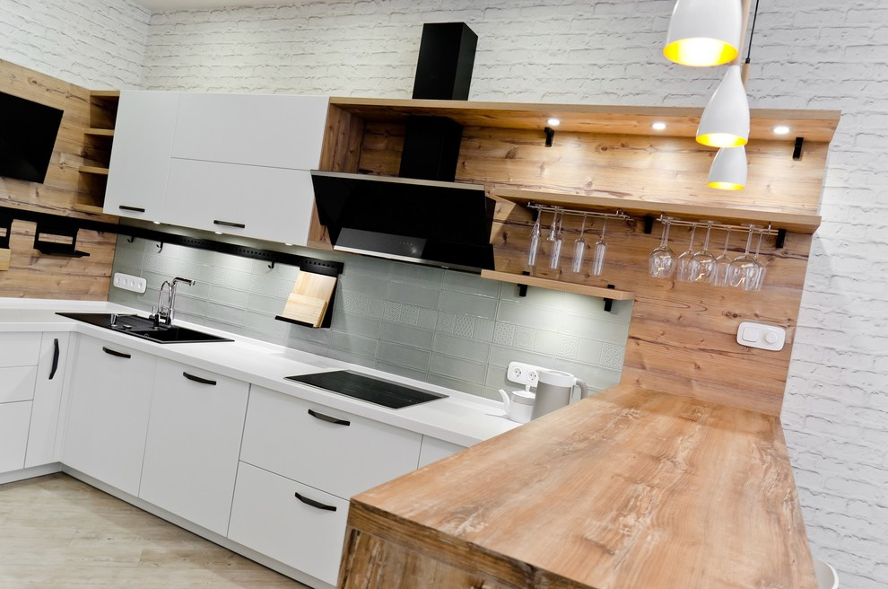 Лофт - светлый, комфортный.