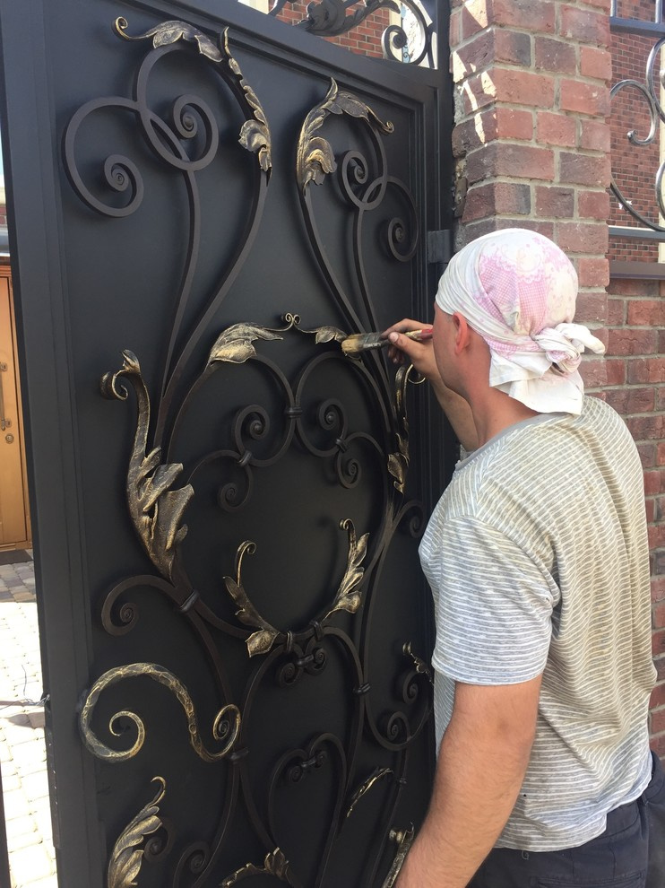 Кованая калитка