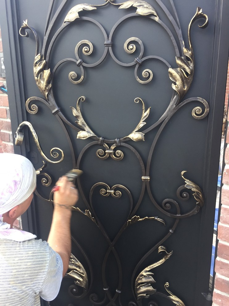 Кованая калитка