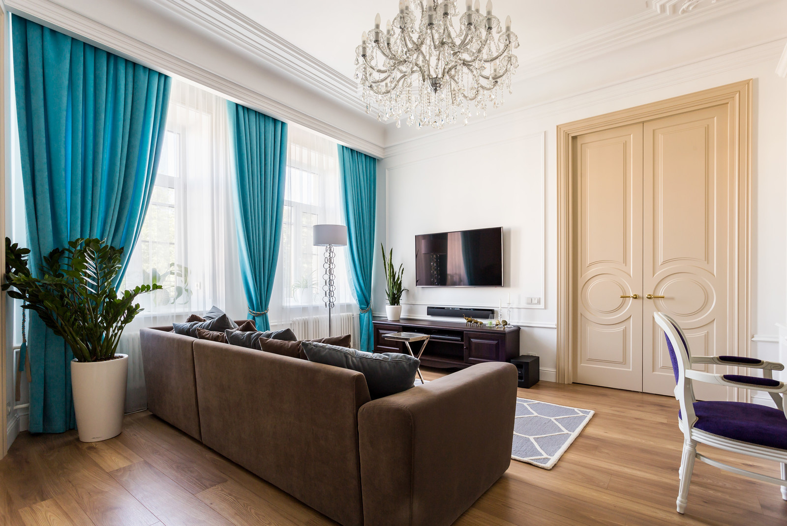 Дизайн интерьера 3х комнатной квартиры 120 кв.м. в старом Фонде Спб