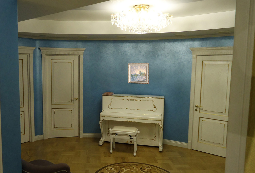 Текущий проект. 3-х уровневая квартира 340м2 (г. Москва)