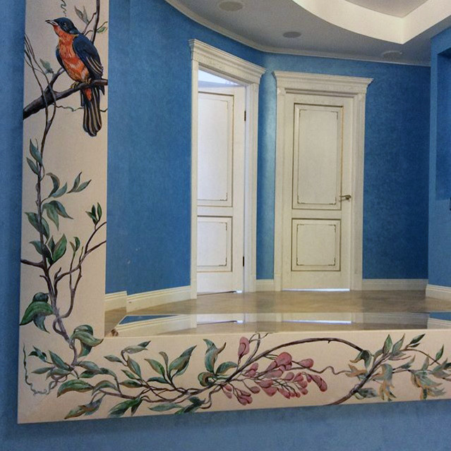 Текущий проект. 3-х уровневая квартира 340м2 (г. Москва)