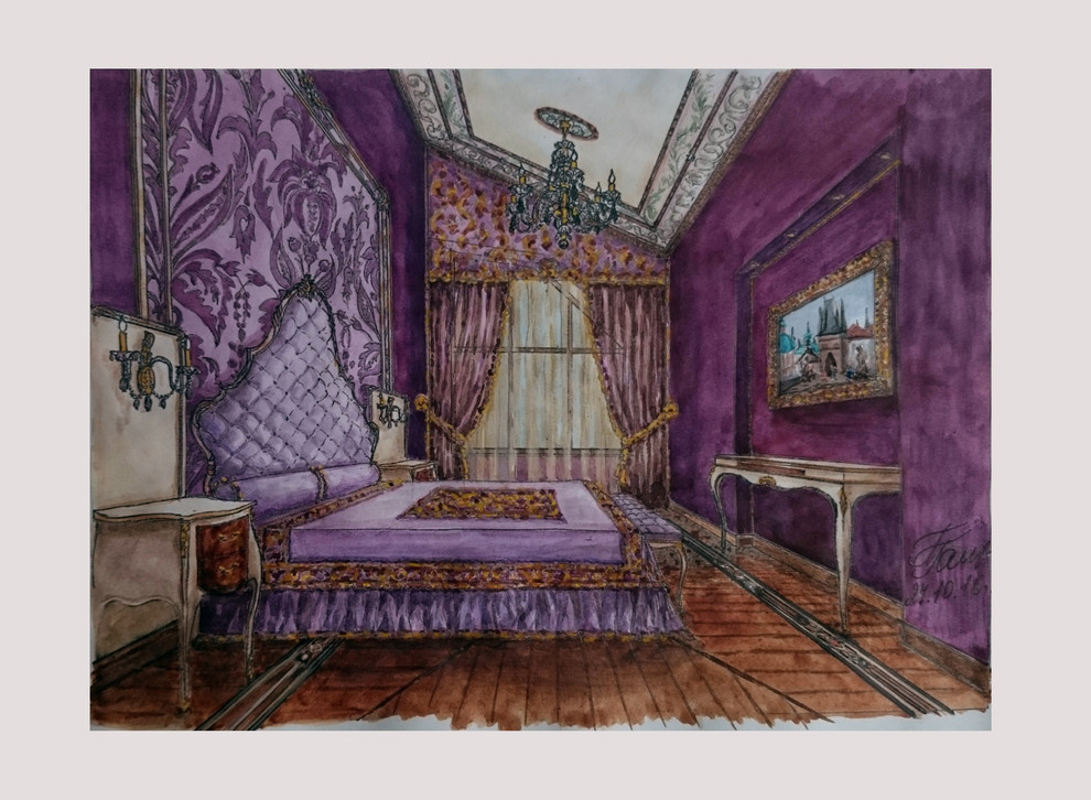 Текущий проект. 3-х уровневая квартира 340м2 (г. Москва)