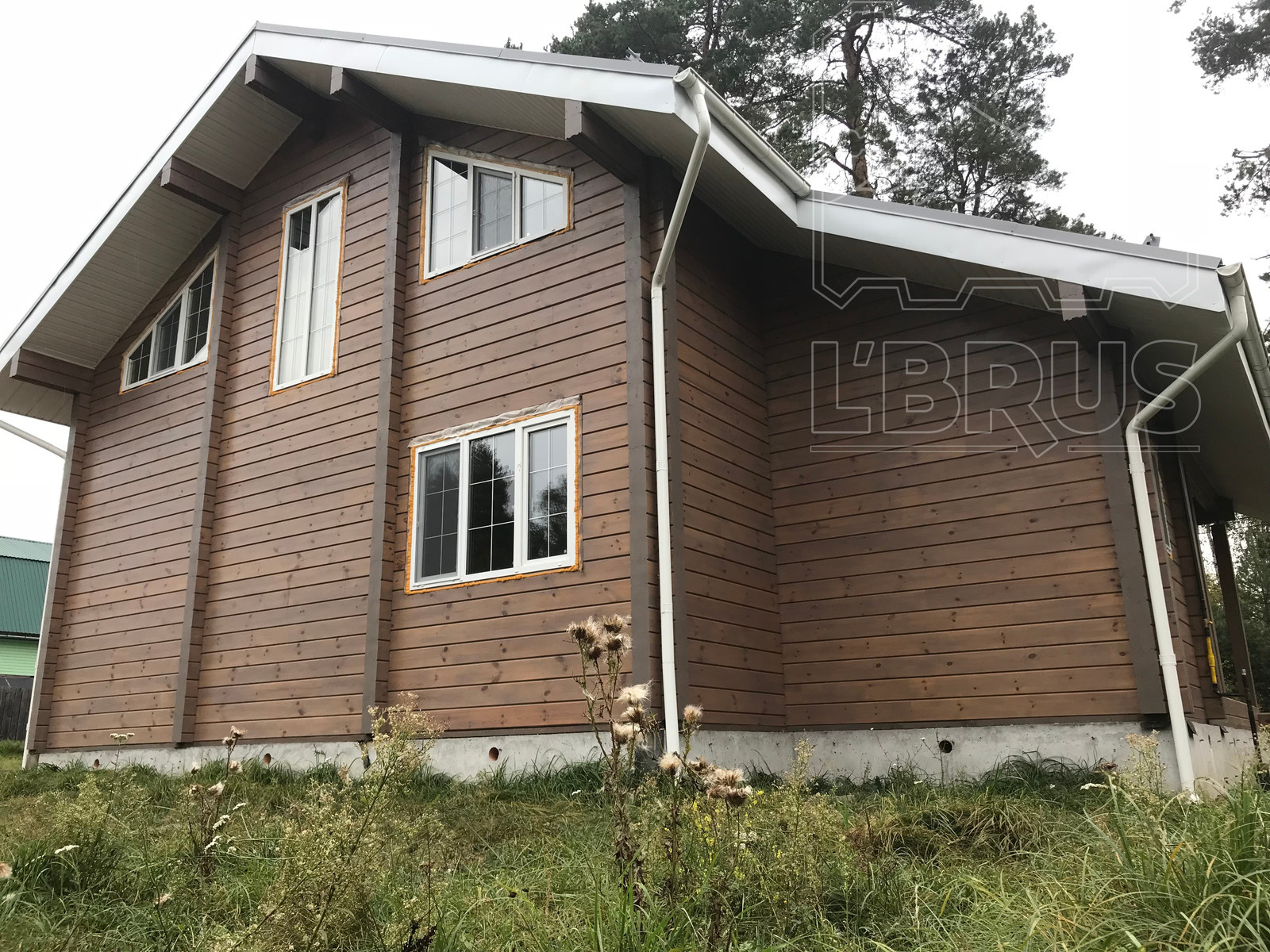 Дом из клееного бруса недорого "под ключ"