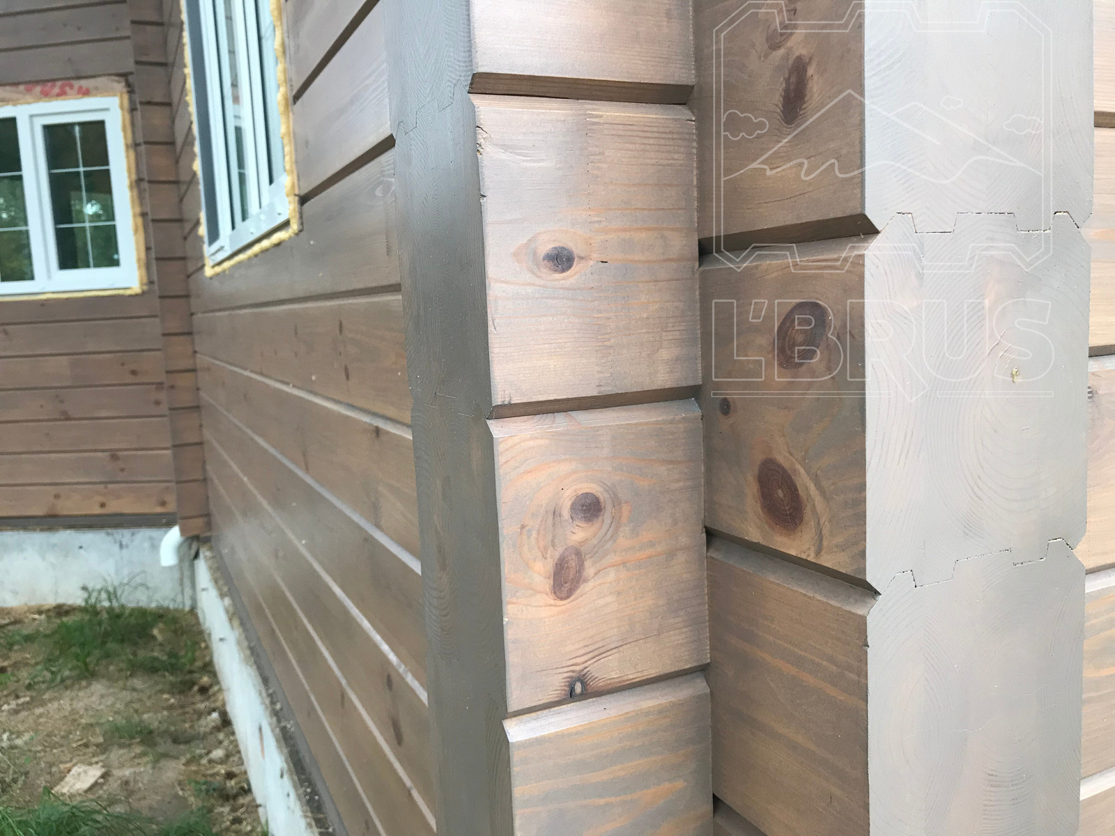 Дом из клееного бруса недорого "под ключ"