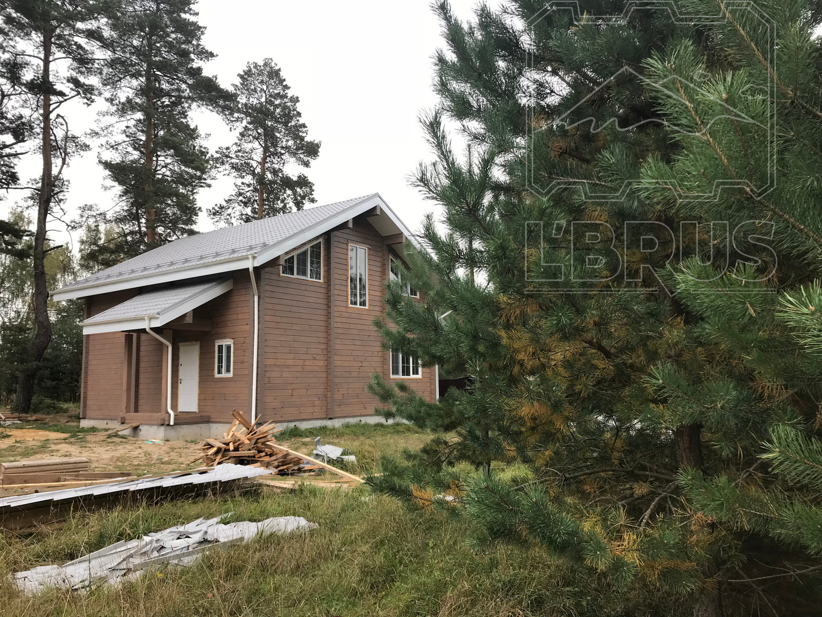 Дом из клееного бруса недорого "под ключ"