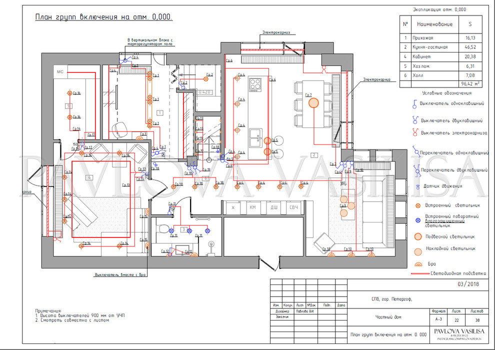Пример рабочего альбома