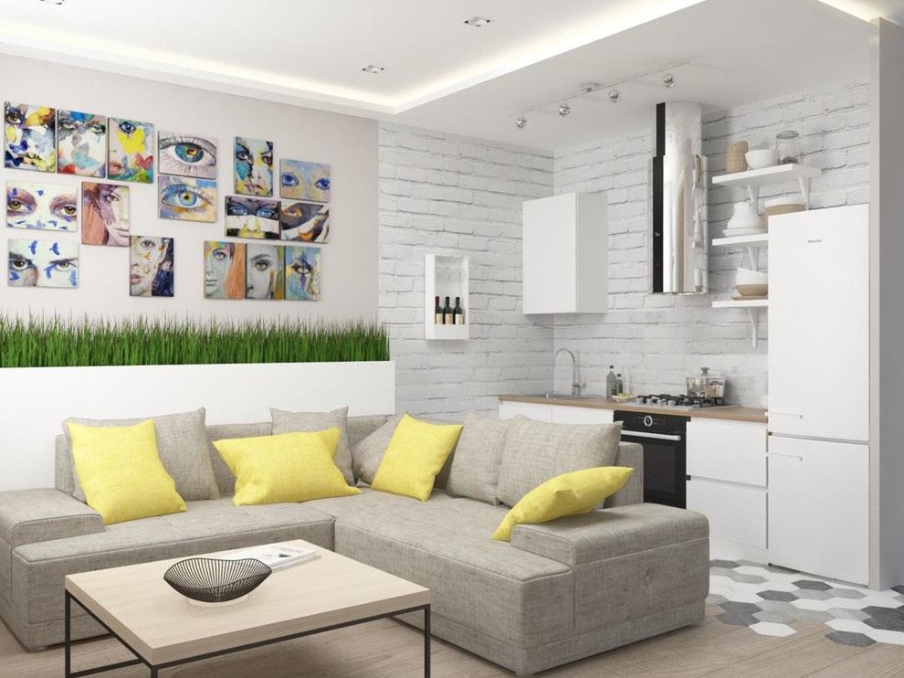 Квартира для парня. 60 м.кв.