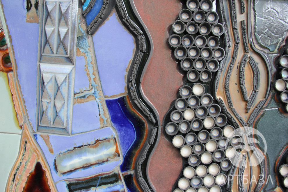 Авторский изразцовый комплекс барбекю "Артхаус"