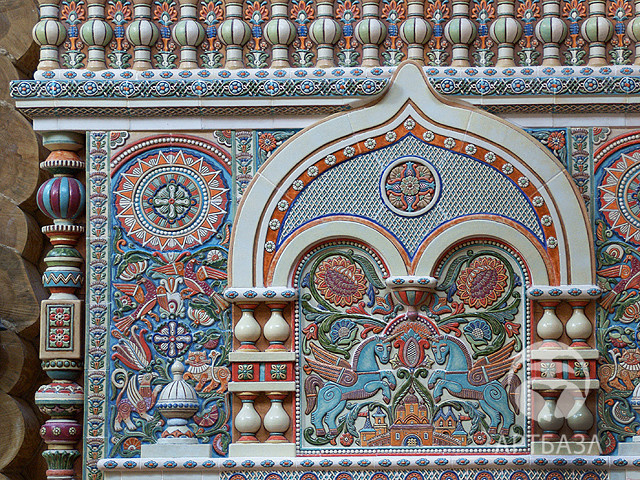 Обложка проекта: Изразцовый камин "Сказка"