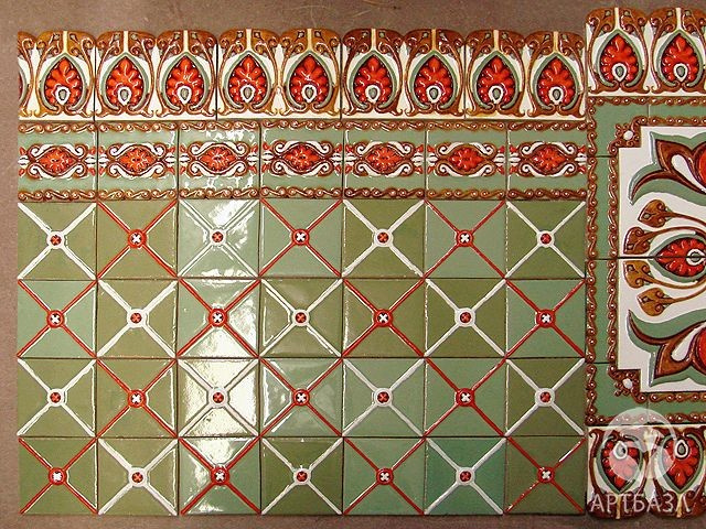 Плитка ручной работы "Русский модерн"